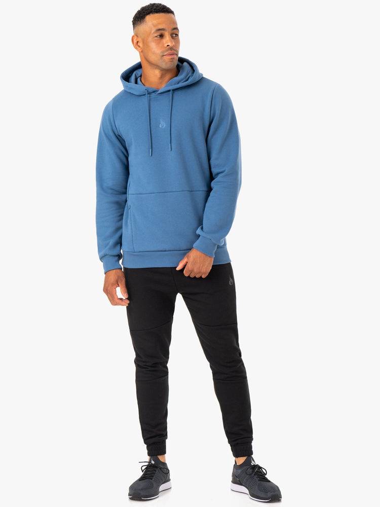 Blue Ryderwear Men Hoodie Restore Pullover Men's Hoodie | AU1484TV