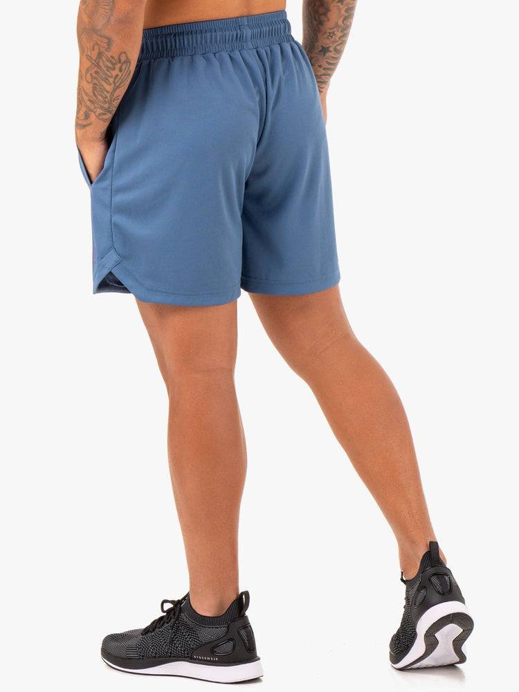 Blue Ryderwear Men Shorts Mesh Training Men's Shorts | AU1384OR