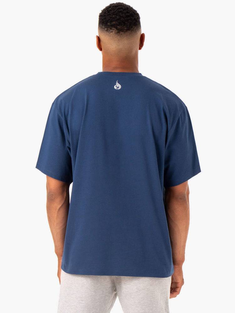 Blue Ryderwear Men T Shirts Recharge Men's T Shirts | AU1289KI