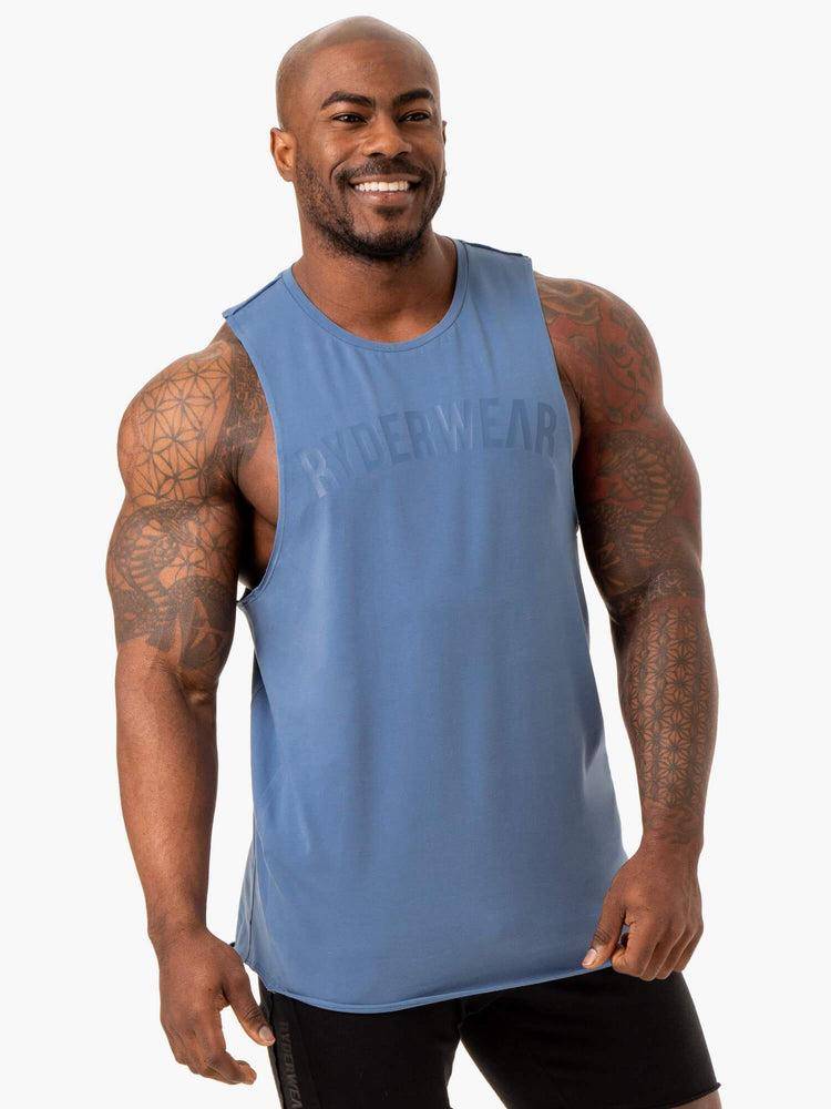 Blue Ryderwear Men Tanks Force Baller Tank Men\'s Tanks | AU1109ZG