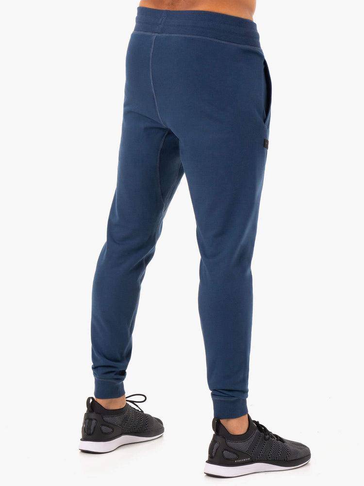 Blue Ryderwear Men Track Pants Recharge Tapered Men's Track Pants | AU1042TV