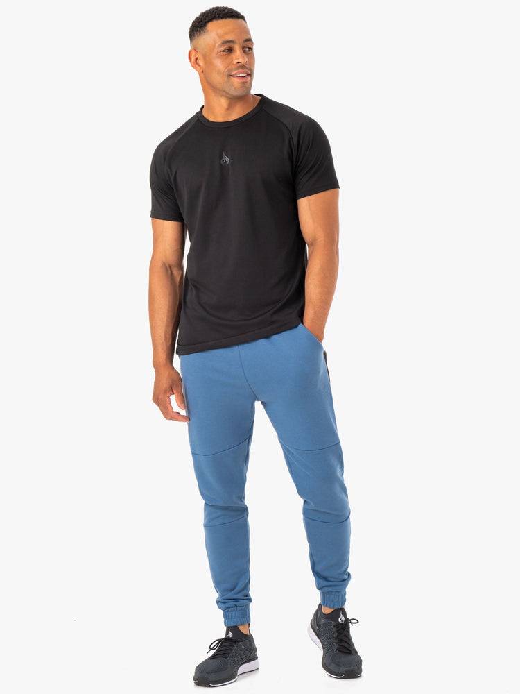 Blue Ryderwear Men Track Pants Restore Fleece Men's Track Pants | AU1045IS