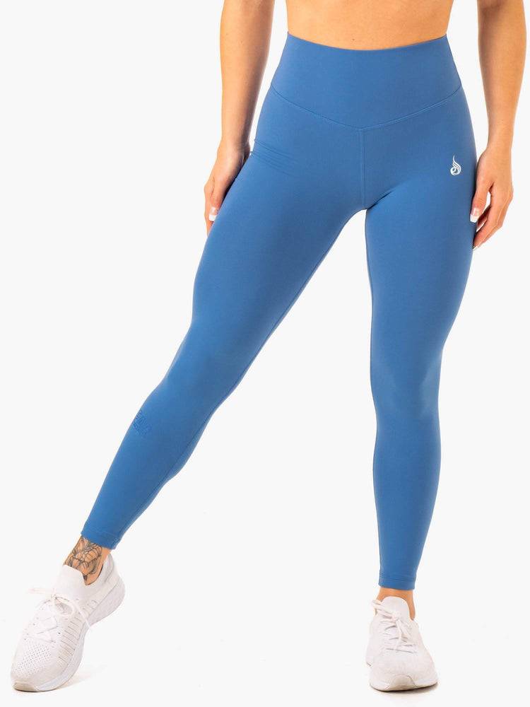 Blue Ryderwear Women Leggings Knockout High Waisted Scrunch Women\'s Leggings | AU1859HK