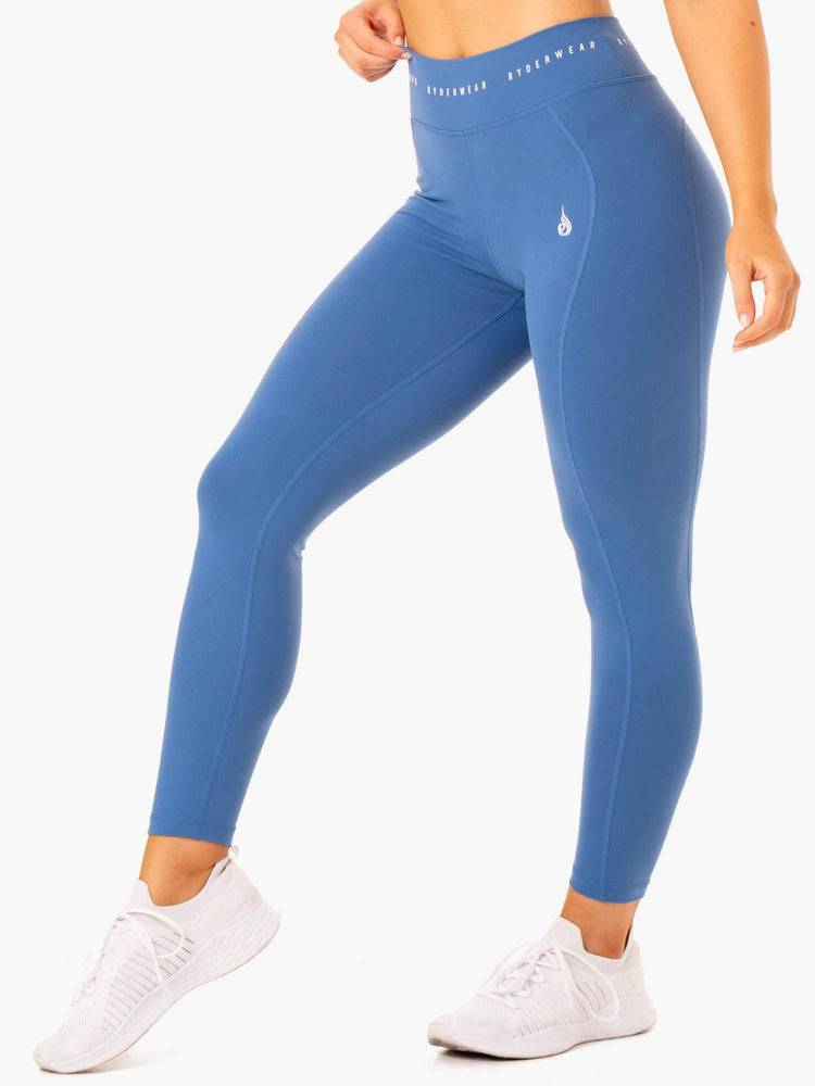 Blue Ryderwear Women Leggings Reflex High Waisted Women's Leggings | AU1848TV