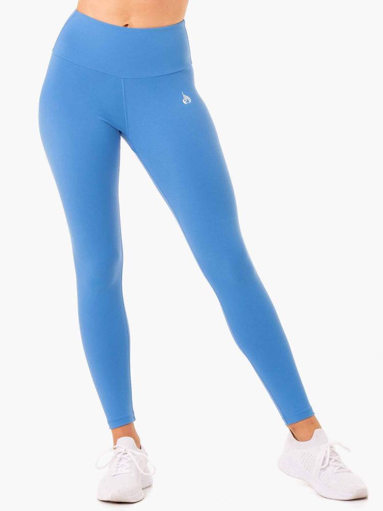 Blue Ryderwear Women Leggings Staples Scrunch Bum Women's Leggings | AU1862LH