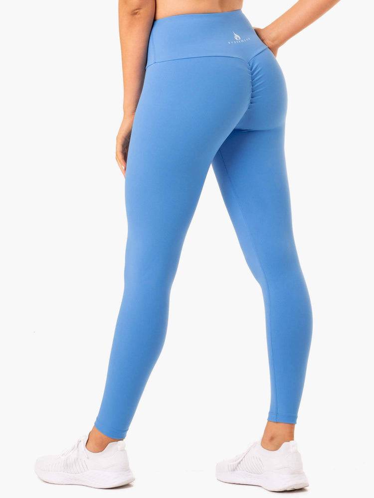 Blue Ryderwear Women Leggings Staples Scrunch Bum Women\'s Leggings | AU1862LH