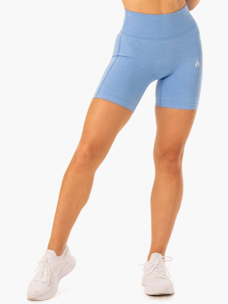 Blue Ryderwear Women Shorts Enhance Scrunch Bum Seamless Women's Shorts | AU1959SO