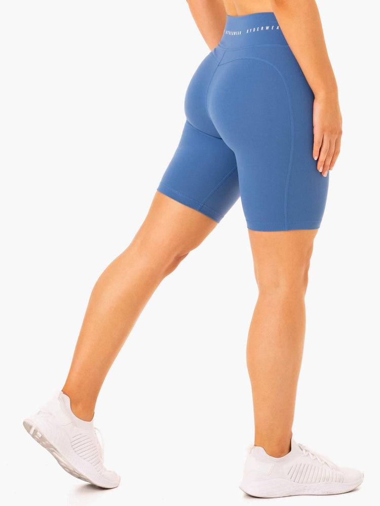 Blue Ryderwear Women Shorts Reflex High Waisted Bike Women's Shorts | AU2103MA