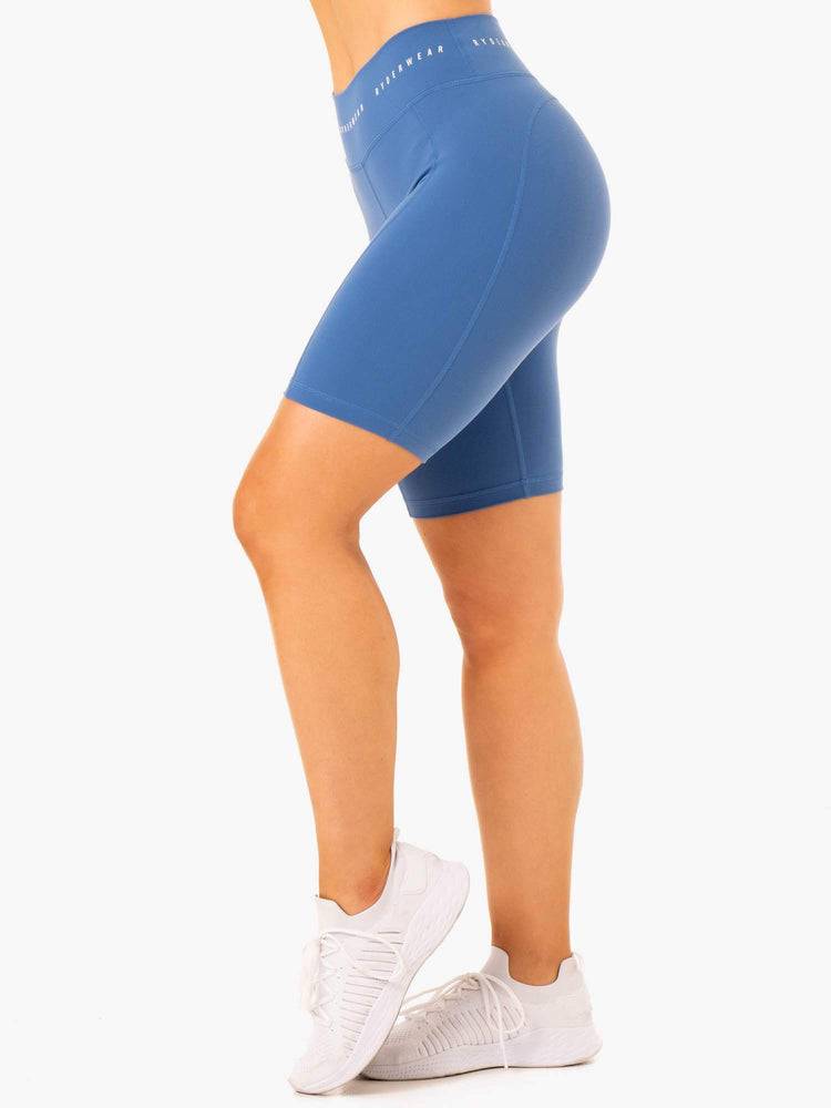 Blue Ryderwear Women Shorts Reflex High Waisted Bike Women's Shorts | AU2103MA