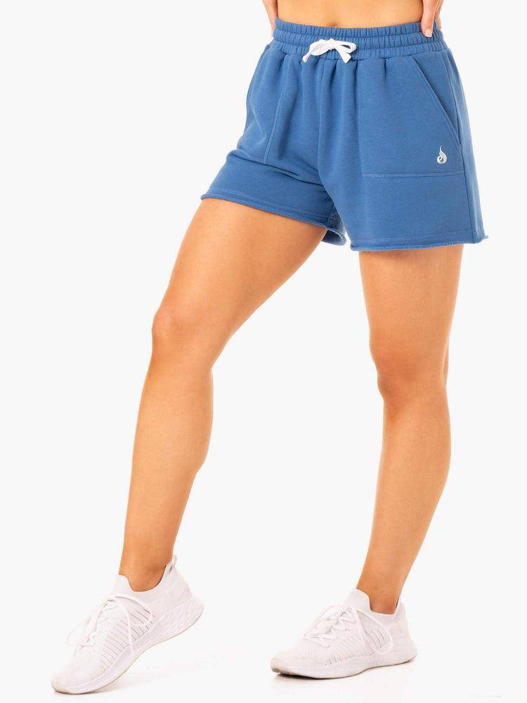 Blue Ryderwear Women Shorts Ultimate Longline Track Women\'s Shorts | AU2097ZG