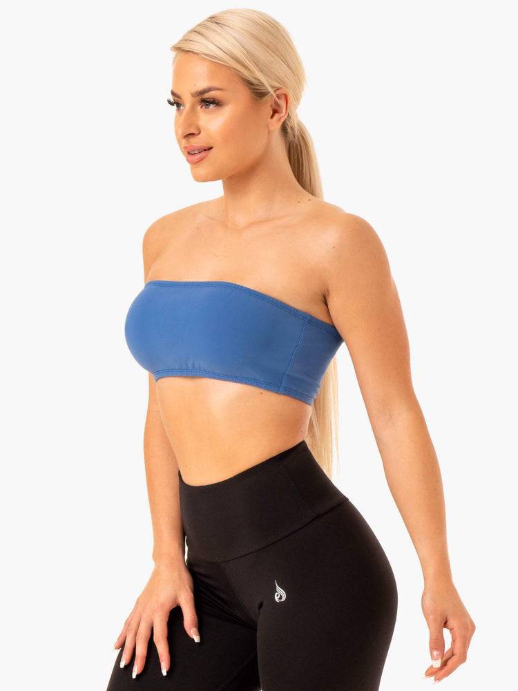 Blue Ryderwear Women Sports Bra Bandeau Women's Sports Bra | AU2363GL