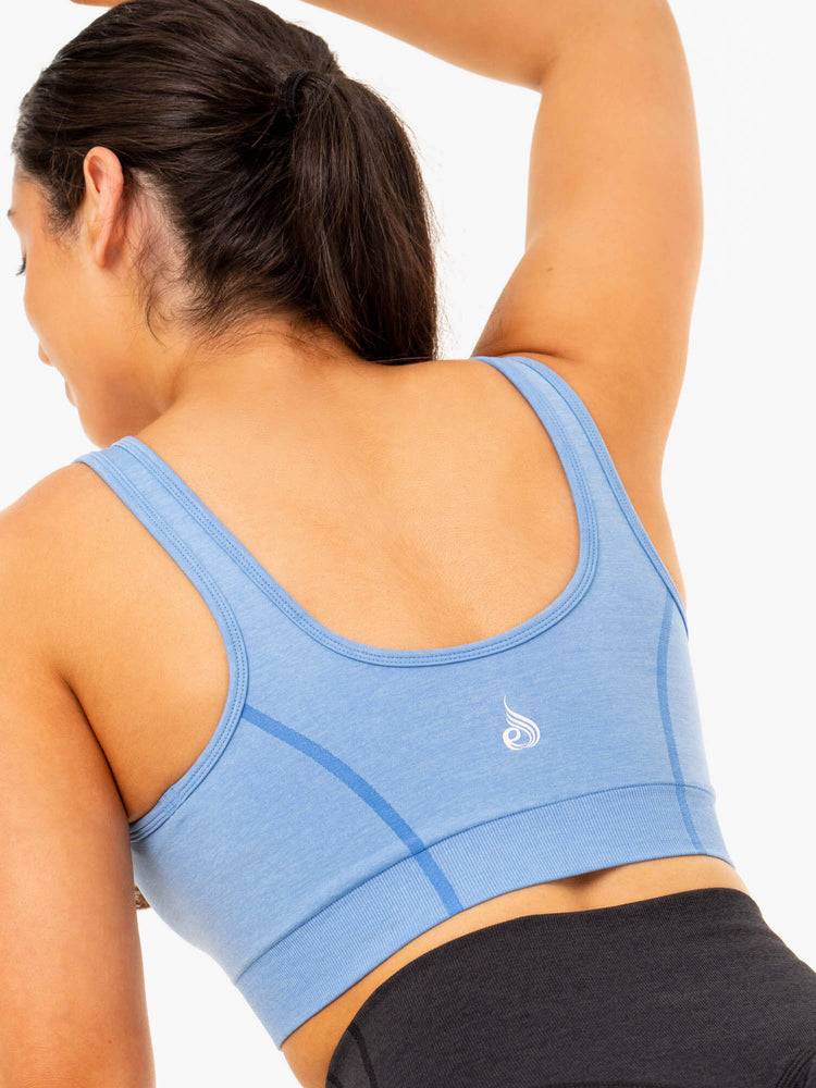 Blue Ryderwear Women Sports Bra Enhance Seamless Women's Sports Bra | AU2306XF