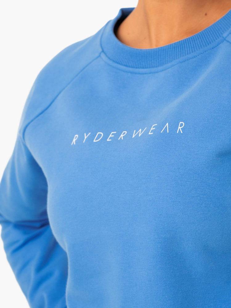 Blue Ryderwear Women Sweaters Motion Women's Sweaters | AU2635RW