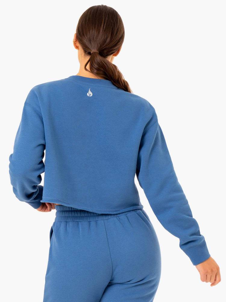 Blue Ryderwear Women Sweaters Ultimate Fleece Women's Sweaters | AU2633YU