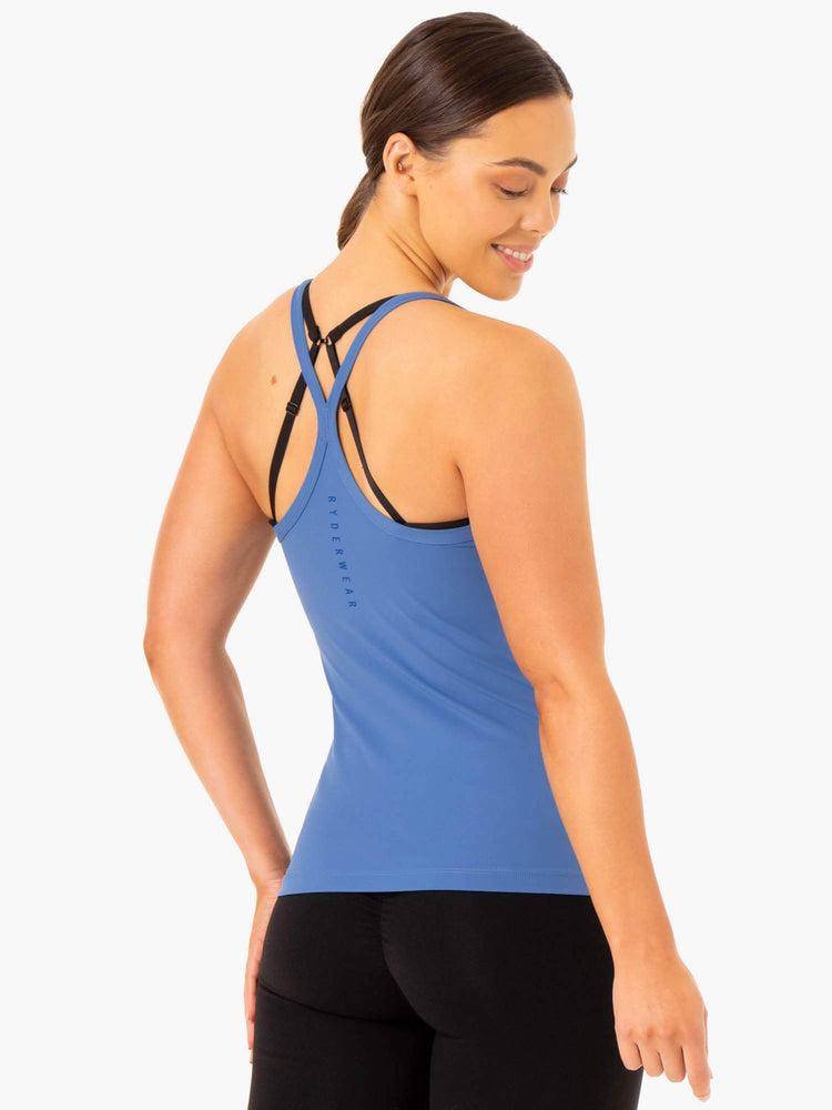 Blue Ryderwear Women Tanks Foundation Training Women's Tanks | AU2916UT