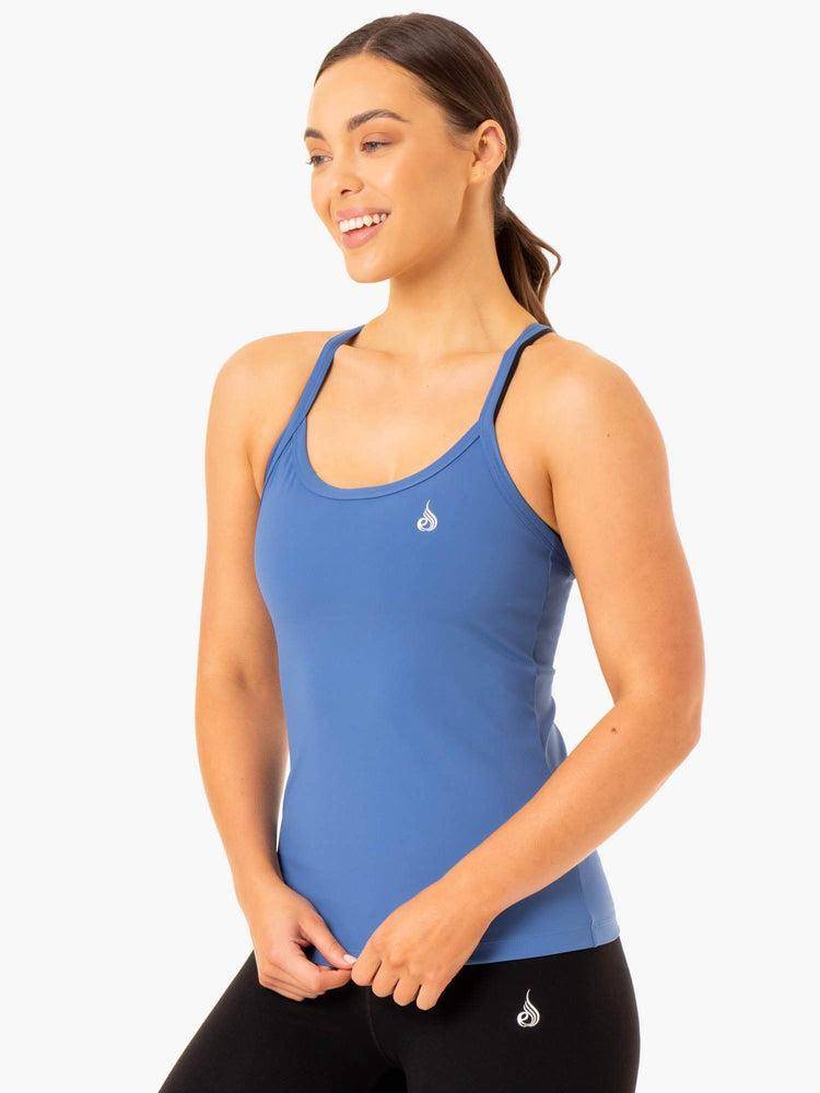 Blue Ryderwear Women Tanks Foundation Training Women's Tanks | AU2916UT