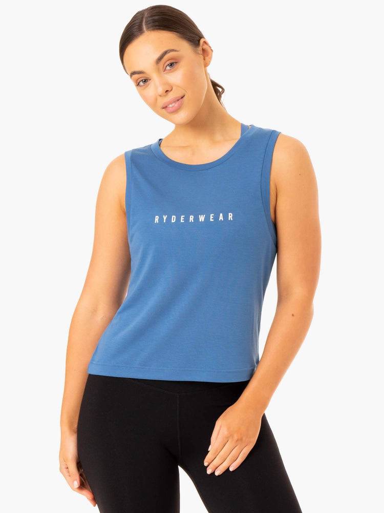 Blue Ryderwear Women Tanks Replay Women\'s Tanks | AU2872BC