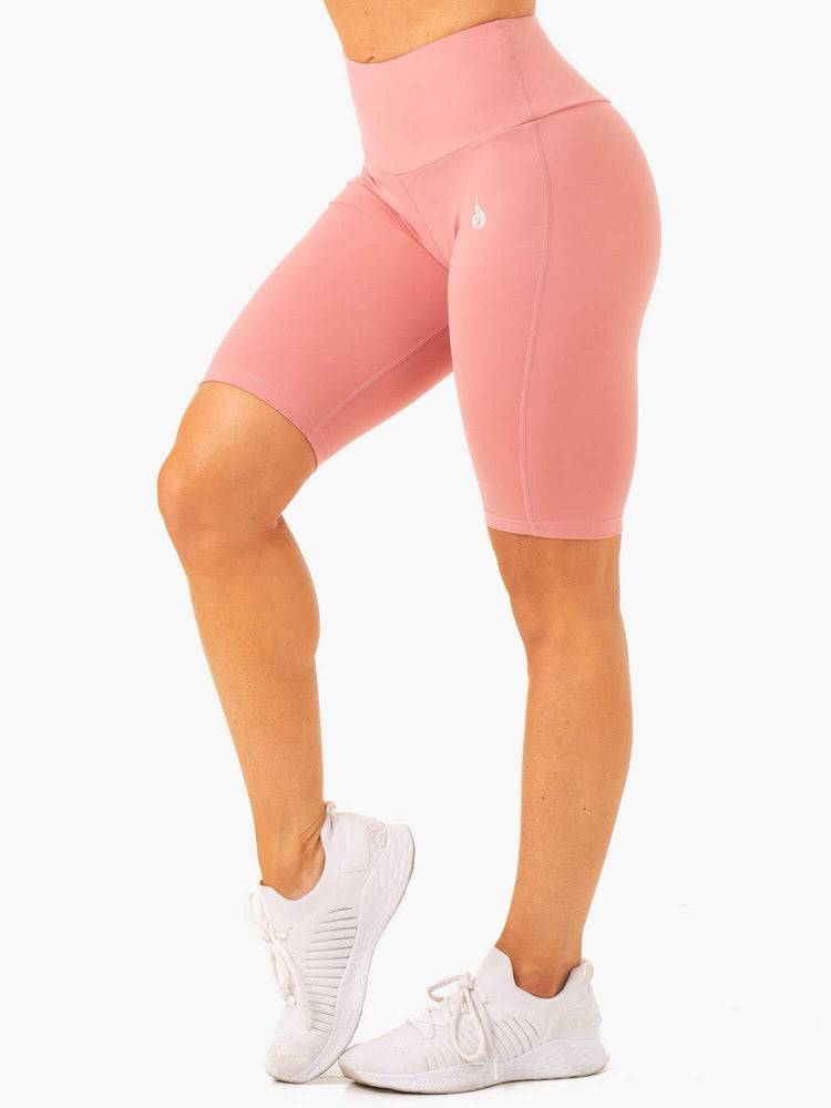 Blush Pink Ryderwear Women Shorts Action Bike Women's Shorts | AU2076NB