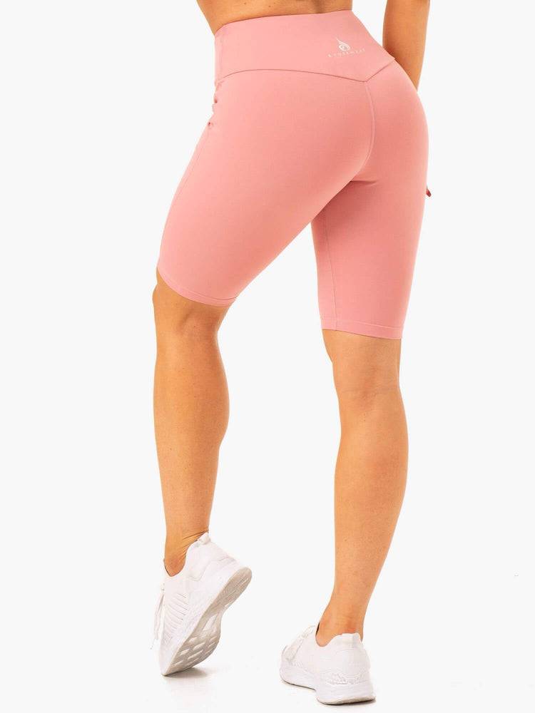 Blush Pink Ryderwear Women Shorts Action Bike Women's Shorts | AU2076NB