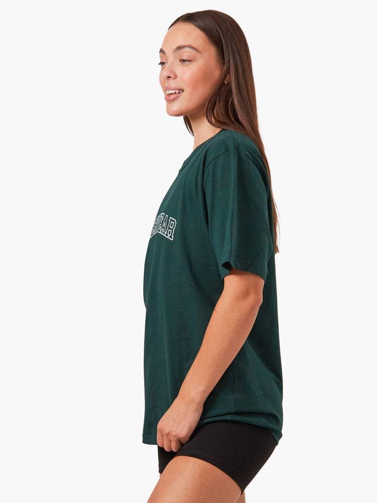 Bottle Green Ryderwear Women T Shirts Oversized Women's T Shirts | AU2742SO