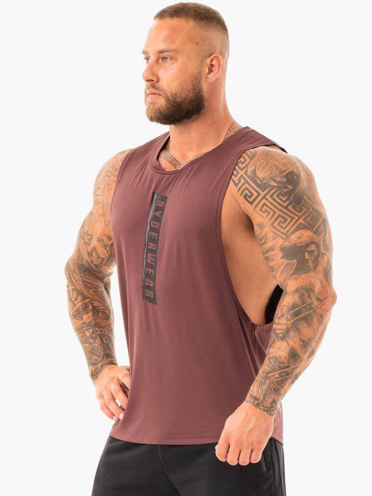 Brick Ryderwear Men Tanks Combat Baller Tank Men's Tanks | AU1077FM