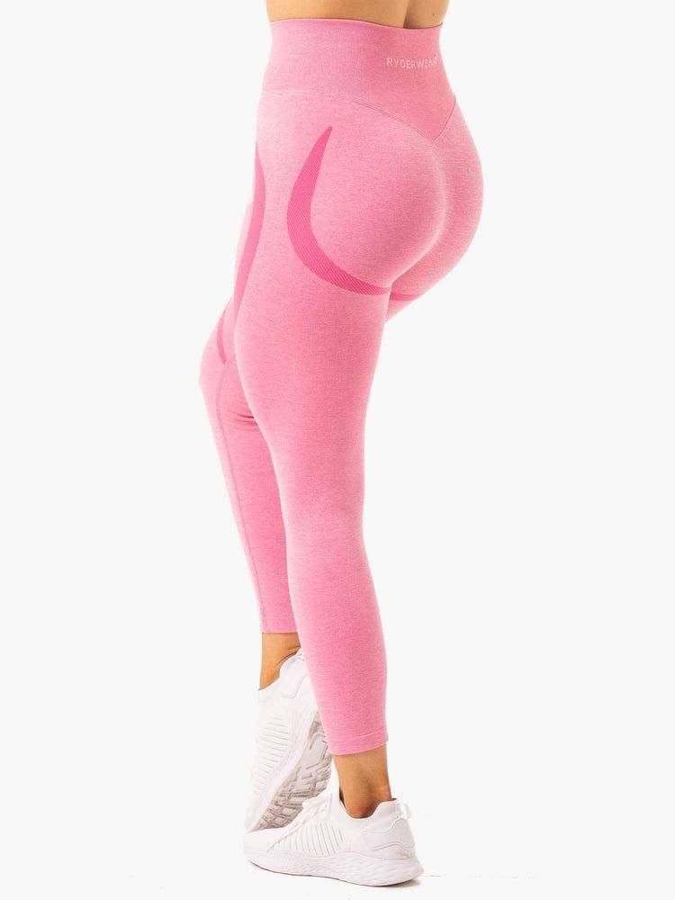 Bright Pink Ryderwear Women Leggings Sculpt Seamless Women's Leggings | AU1823YU