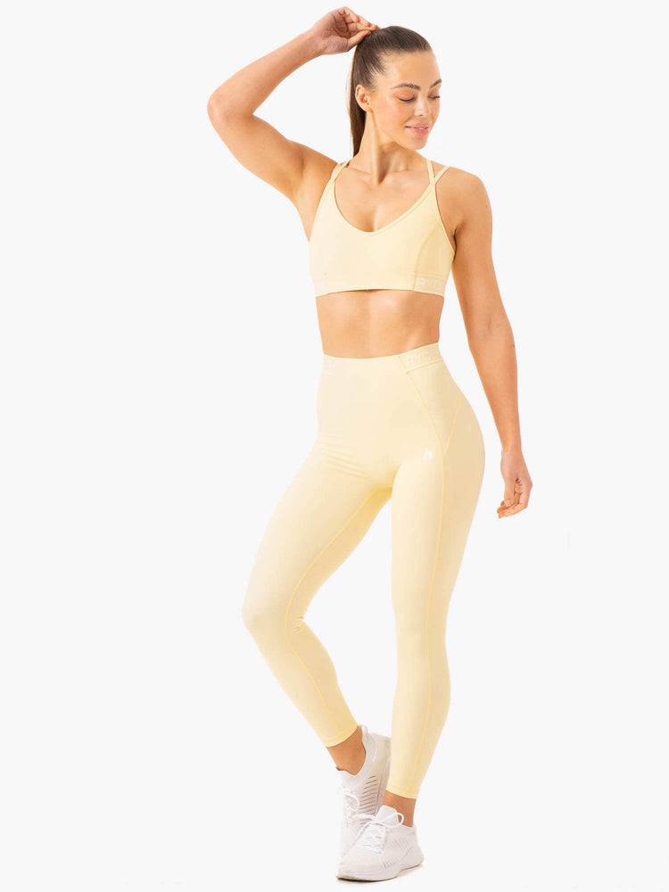 Butter Ryderwear Women Leggings Level Up High Waisted Scrunch Women's Leggings | AU1789BC