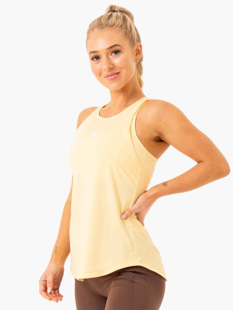 Butter Ryderwear Women Tanks Level Up Training Women's Tanks | AU2886PQ