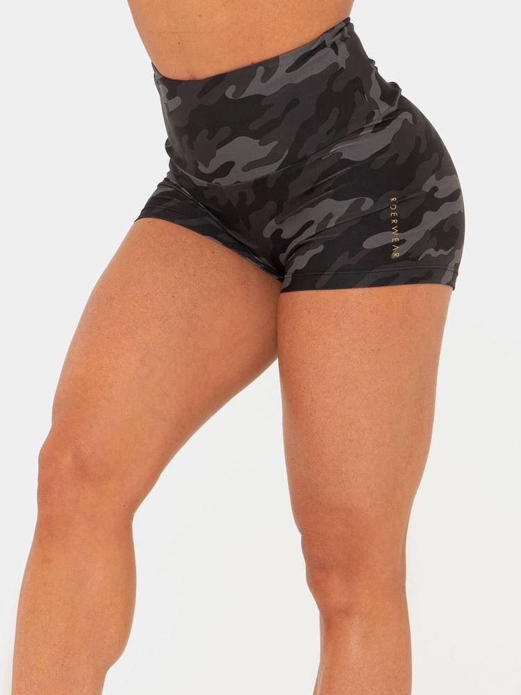 Camo Ryderwear Women Shorts BFCAMO Scrunch Bum Women's Shorts | AU1932AP