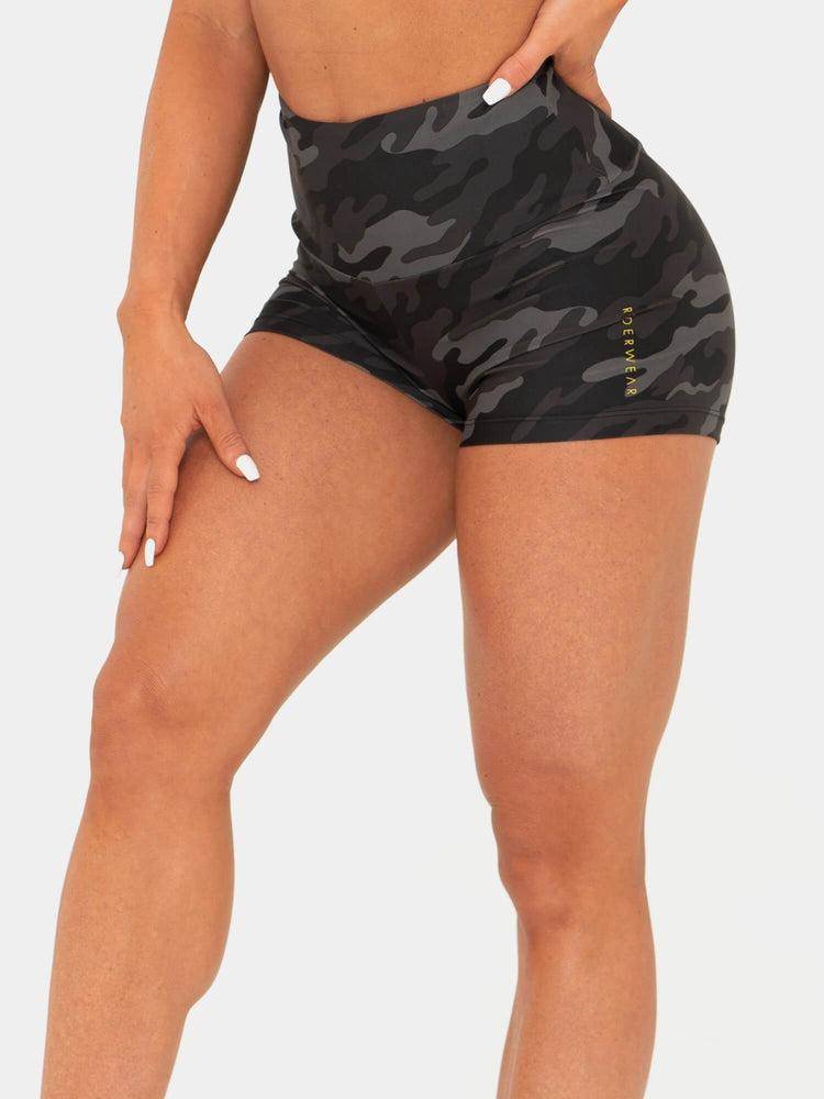 Camo Ryderwear Women Shorts BFCAMO Scrunch Bum Women's Shorts | AU1932AP