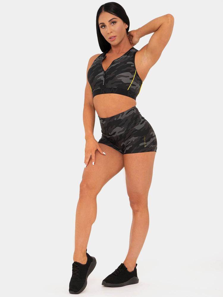 Camo Ryderwear Women Shorts BFCAMO Scrunch Bum Women's Shorts | AU1932AP