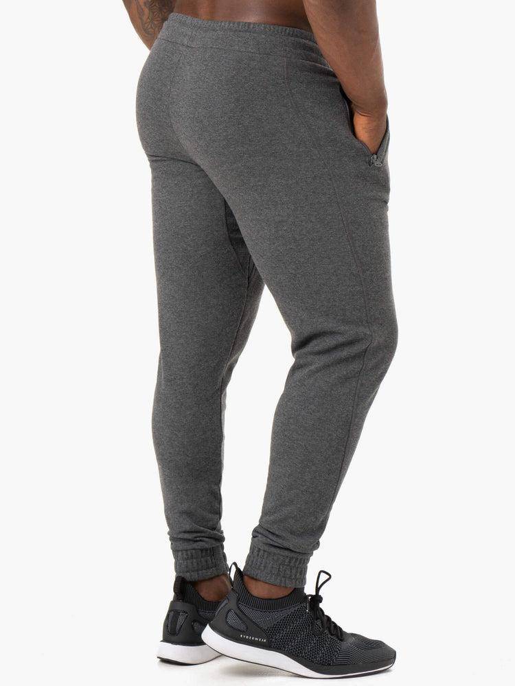 Charcoal Marl Ryderwear Men Track Pants Irons Men's Track Pants | AU1021PQ