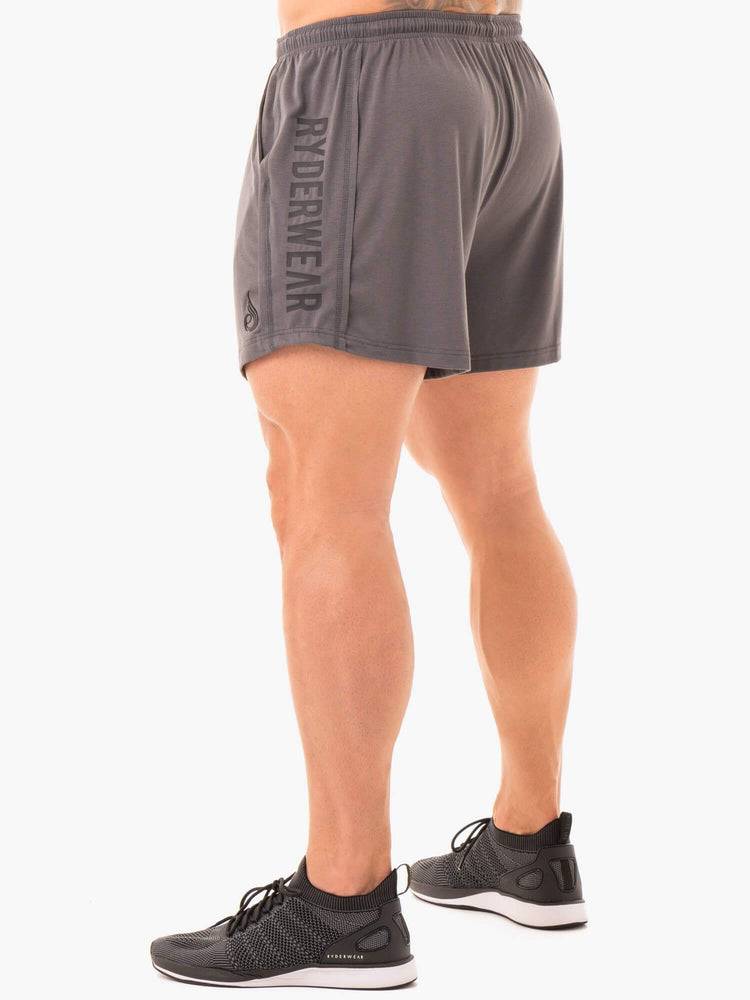 Charcoal Ryderwear Men Shorts Arnie Men's Shorts | AU1348NB