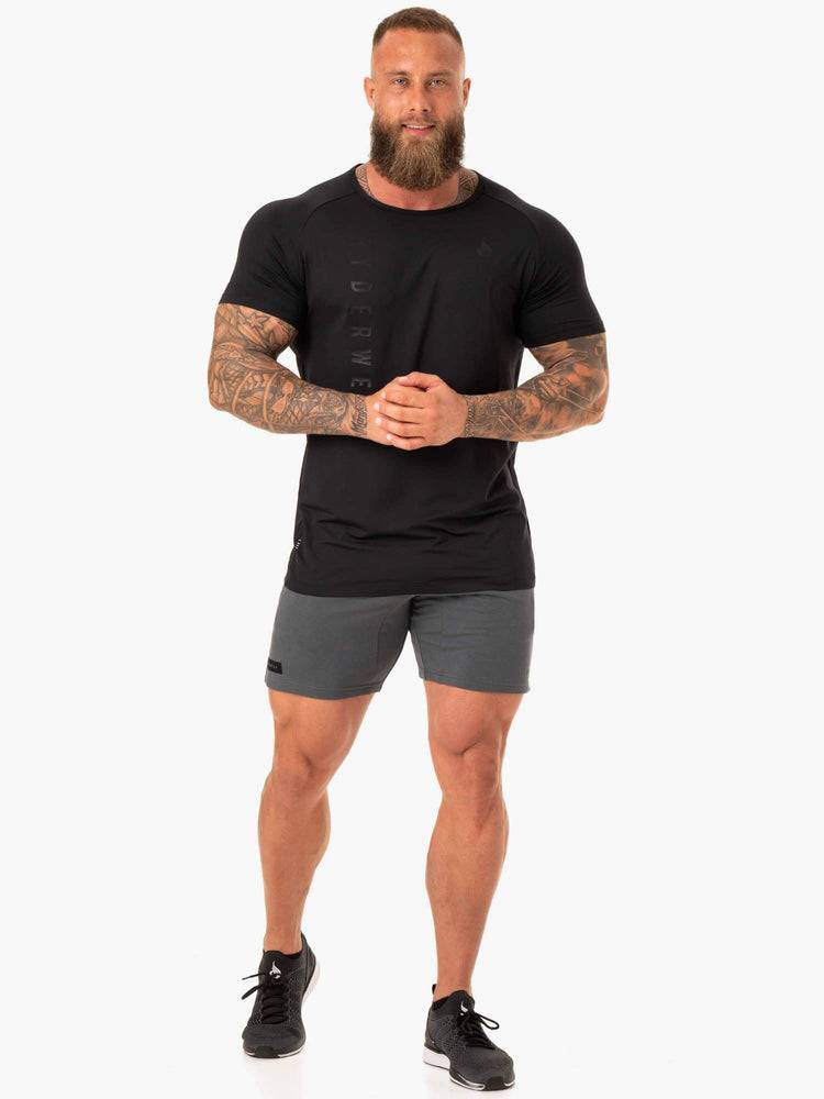 Charcoal Ryderwear Men Shorts Endurance Track Men's Shorts | AU1361SO