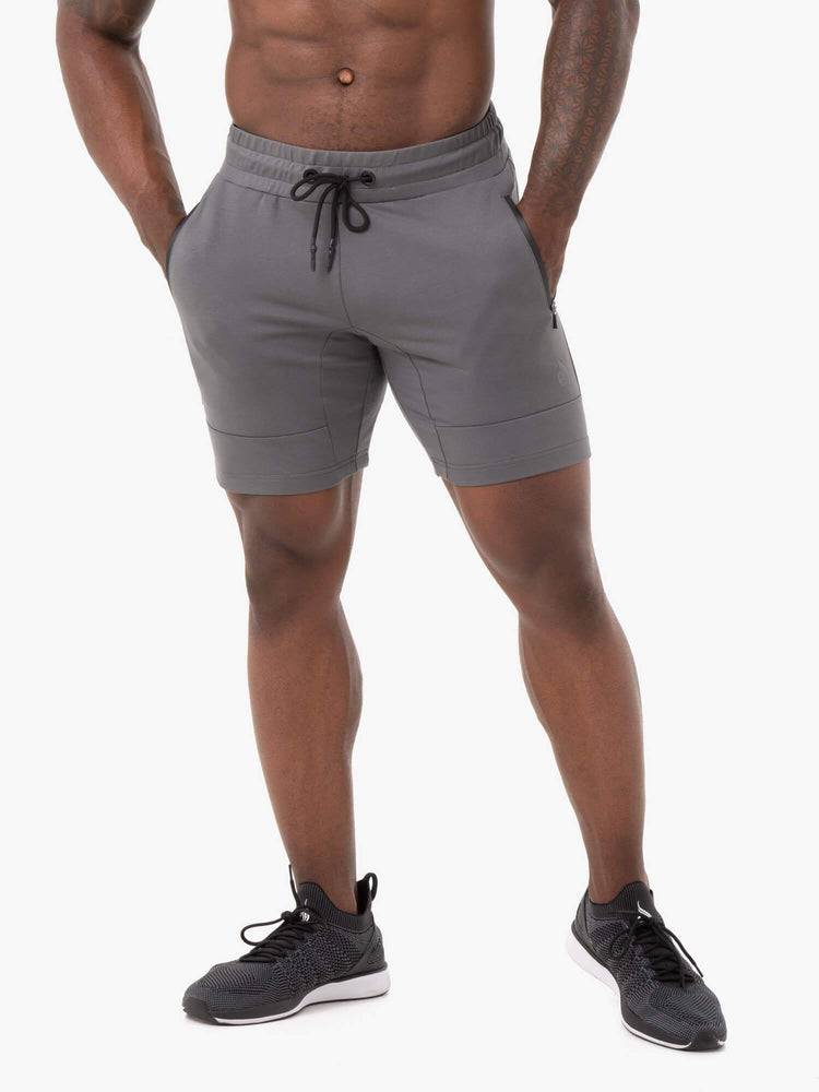 Charcoal Ryderwear Men Shorts Energy Track Men's Shorts | AU1362DN