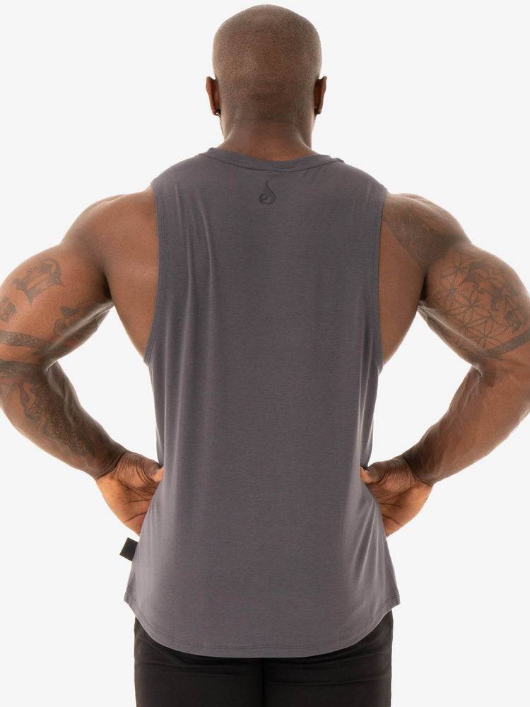 Charcoal Ryderwear Men Tanks Core Baller Tank Men's Tanks | AU1081KI