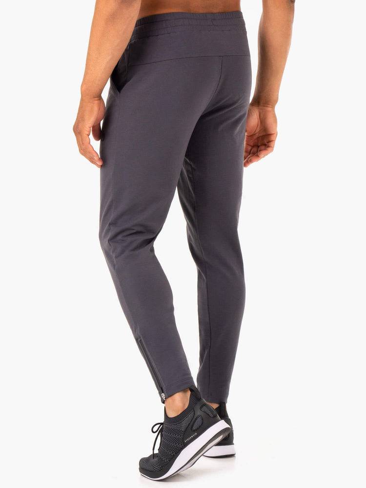 Charcoal Ryderwear Men Track Pants Optimal Gym Men's Track Pants | AU1029KI