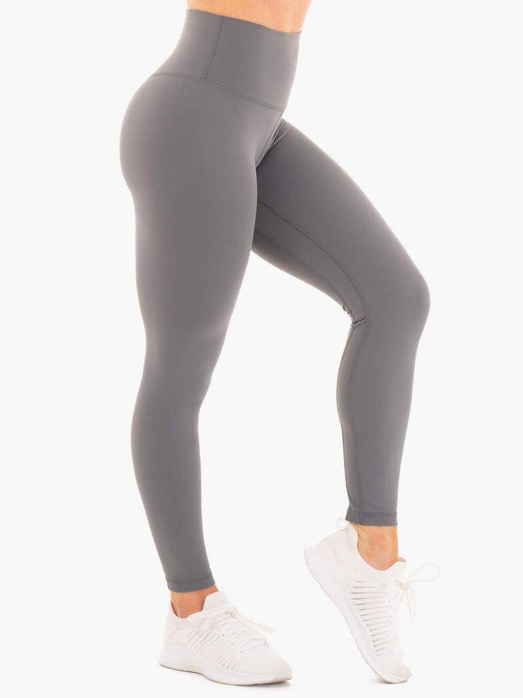 Charcoal Ryderwear Women Leggings NKD High Waisted Women's Leggings | AU1730JJ