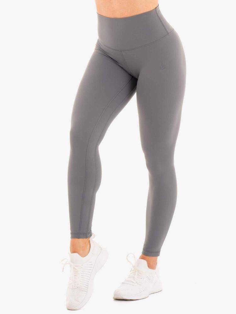 Charcoal Ryderwear Women Leggings NKD High Waisted Women\'s Leggings | AU1730JJ