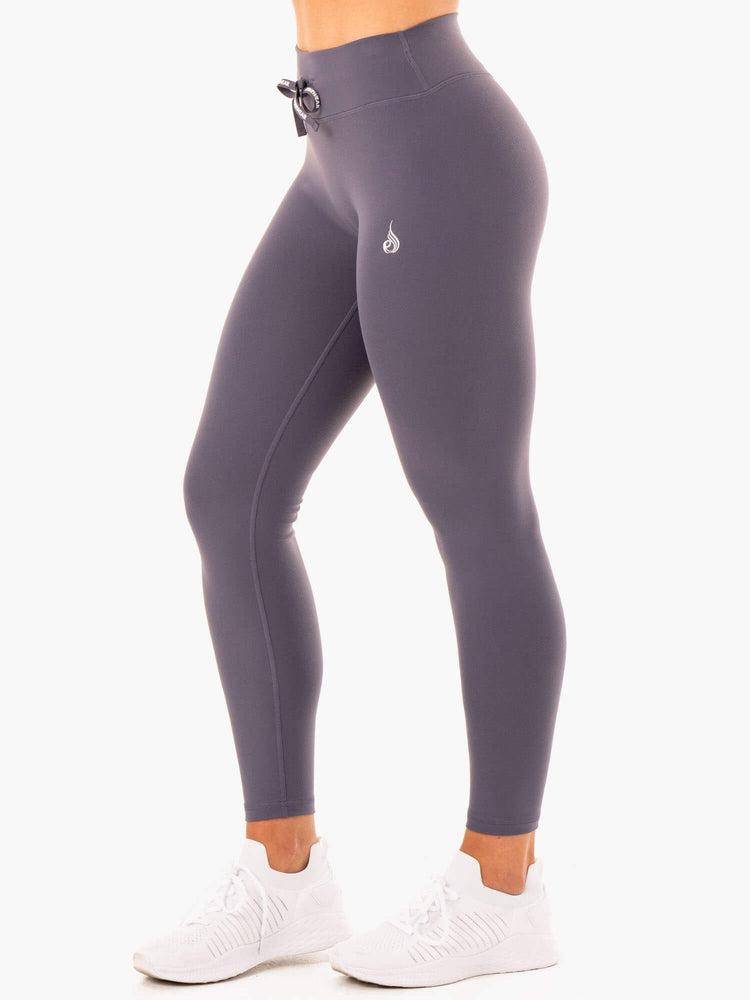 Charcoal Ryderwear Women Leggings Replay High Waisted Women's Leggings | AU1829SO