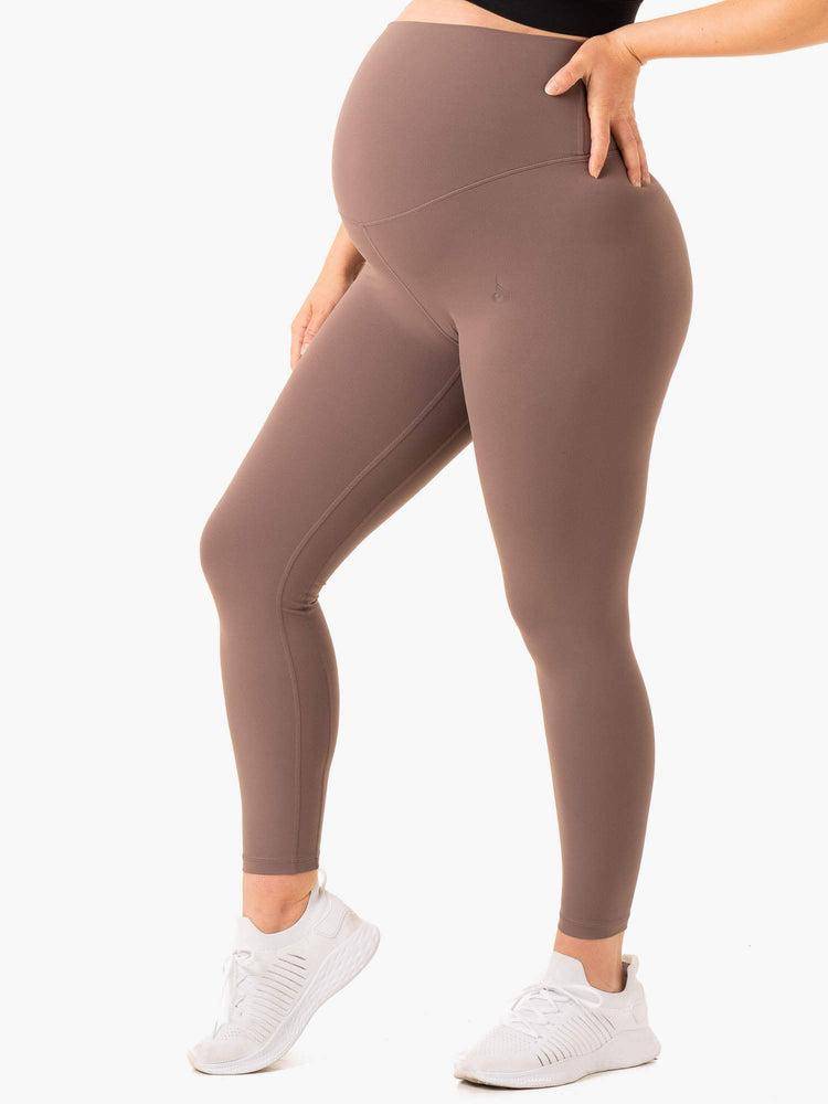 Chocolate Ryderwear Women Leggings Active Bump Women\'s Leggings | AU1770TV