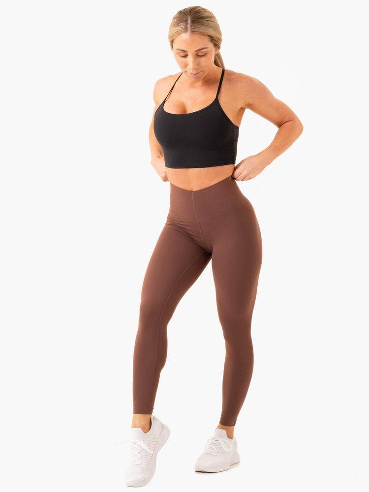 Chocolate Ryderwear Women Leggings Extend Compression Women's Leggings | AU1781HK