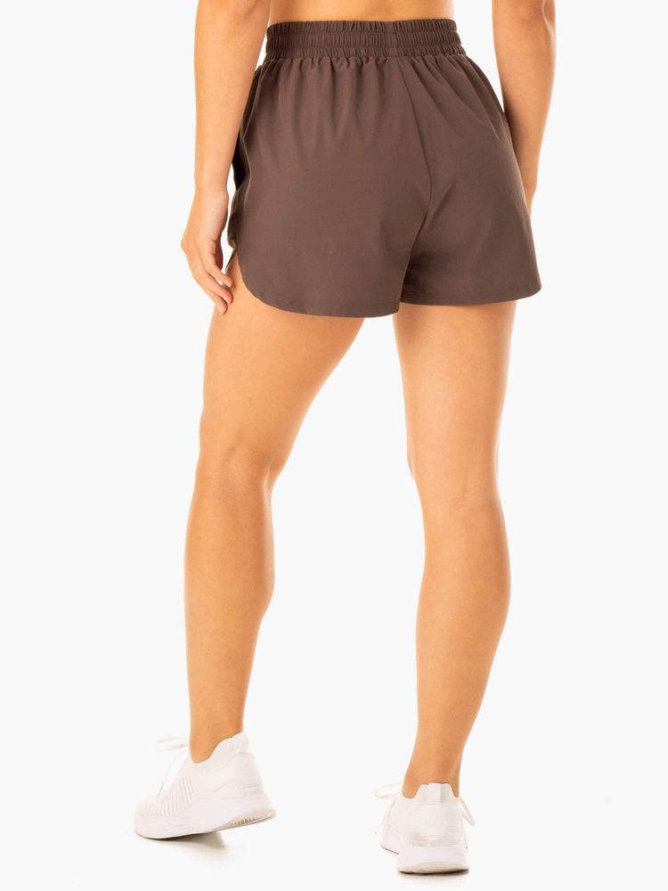 Chocolate Ryderwear Women Shorts Element Training Women's Shorts | AU2099CE