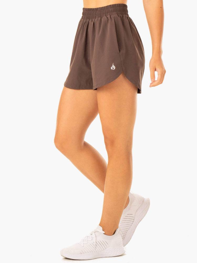 Chocolate Ryderwear Women Shorts Element Training Women's Shorts | AU2099CE