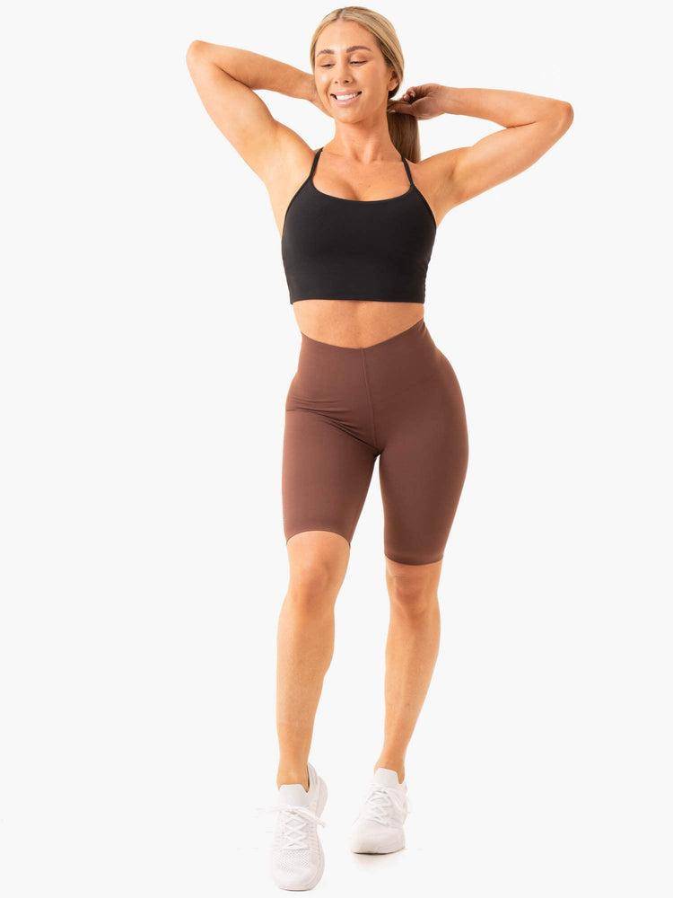 Chocolate Ryderwear Women Shorts Extend Compression Bike Women's Shorts | AU2059IS