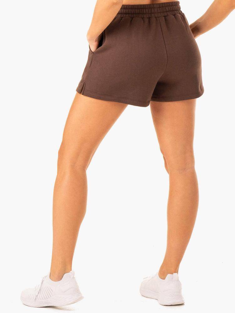 Chocolate Ryderwear Women Shorts Restore Track Women's Shorts | AU2077MA