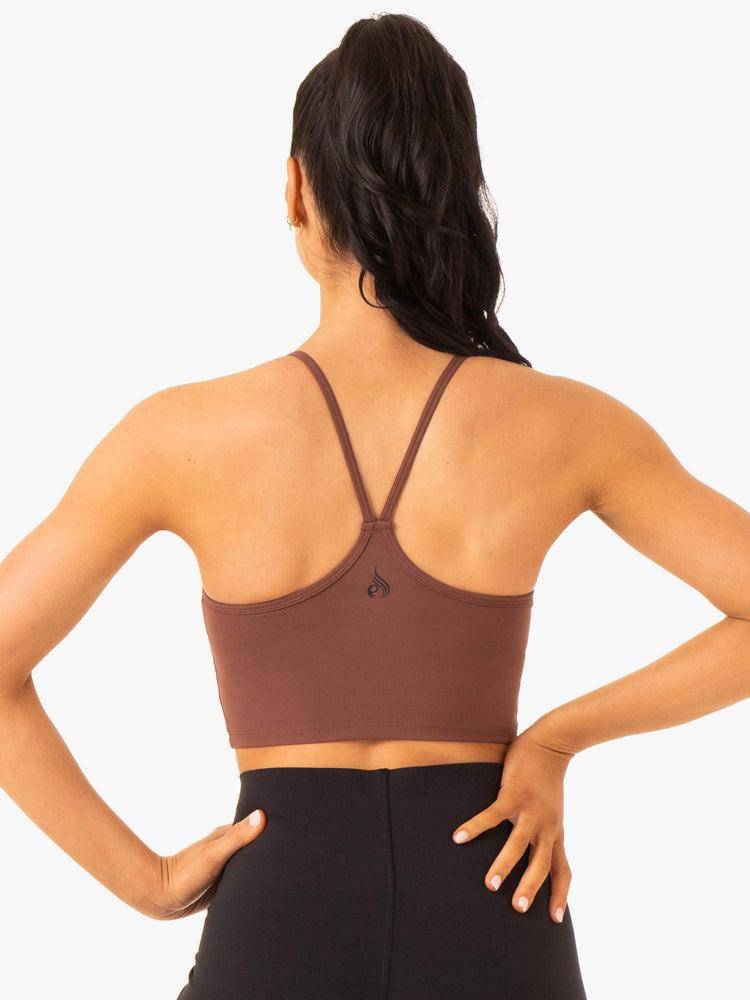 Chocolate Ryderwear Women Sports Bra Embody Compression Tank Women's Sports Bra | AU2246DN