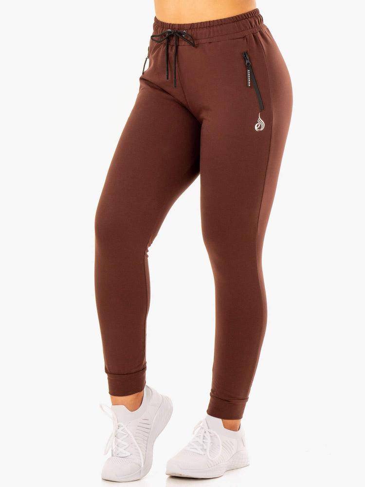 Chocolate Ryderwear Women Track Pants Luxe Women\'s Track Pants | AU3062EX