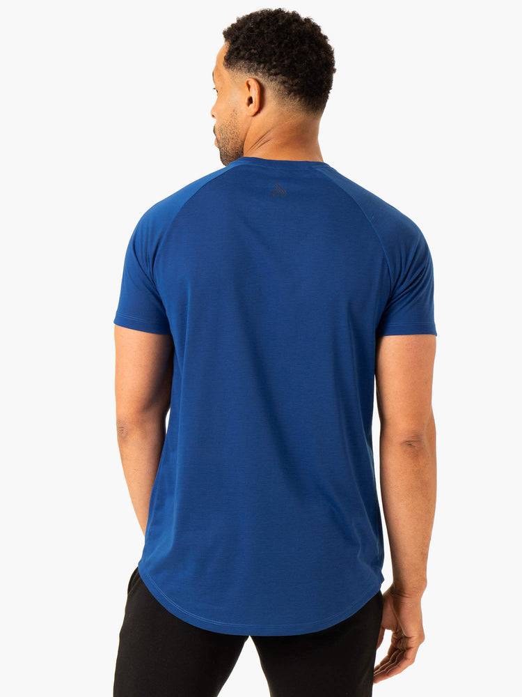 Cobalt Blue Ryderwear Men T Shirts Heritage Men's T Shirts | AU1247WY