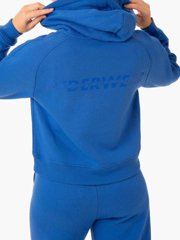 Cobalt Blue Ryderwear Women Hoodie Sideline Women's Hoodie | AU1696OR